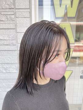 ウェイビー(WAVY) グレーカバーグレージュ