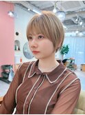 ショートボブ/ミニボブ/マッシュ/切りっぱなし/柏駅