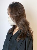 アイティー バイ アルバム 中野店(IT by ALBUM)&nbsp;ヘルシーブラウンレイヤーカット_外ハネボブ_ba397481