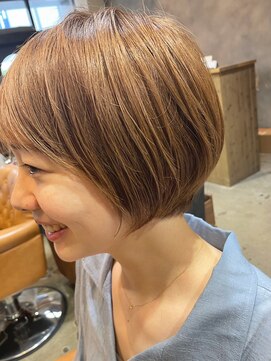 シック 大宮西口(CHIC) 丸みショート/ライトキャメル