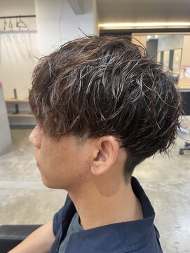 ニアウ 伊勢崎連取店(Niau) メンズマッシュツイストスパイラルパーマ