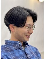 ブリーチ 金沢店(BLEACHi)&nbsp;ニュアンスパーマ×センターパート