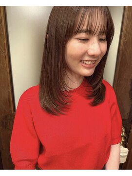 ラレイ ハラジュク(Lalei harajuku) 【白岩】大人レイヤー/ナチュラルブラウン