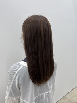 ビーヒアナウ N゜03 金沢駅西店(BE HERE NOW) 【beige color/ブリーチなし/髪質改善カラー/ロング】