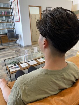 ノート ヘアーサロン(NOTE HAIR SALON) ビジネスマンにおススメスッキリ爽やかセンターパート