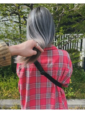 ダスティ穂高店 海外風バレイヤージュ_エアタッチ