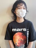 梅雨におすすめ!ウルフパーマ