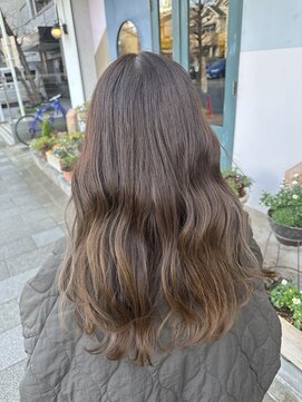 エシェル 平塚店(echelle) オリーブブラウンカラー