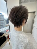 ビューナゴヤ 名駅(VIEW NAGOYA)&nbsp;イメチェン/美髪/ワイドバング/ブルーブラック/ショート