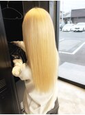 抜きっぱなしブロンドカラー/ハイトーン