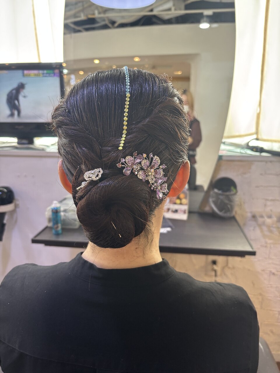 社交ダンスヘアセット：L243434979｜ヘアーアンドメイク カリーナ
