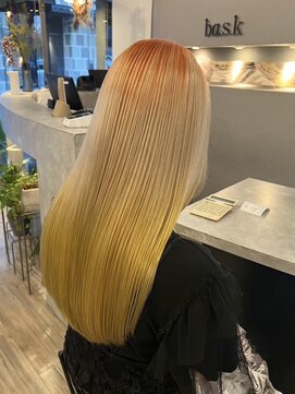 ヴィサージュバスク(VISAGE ba.s.k) デザインカラーで個性的に！