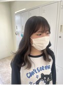 イメチェン/ホワイトブロンド/外ハネボブ/美髪/草津/南草津