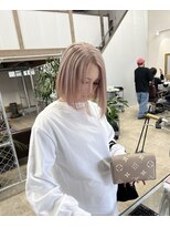 ディーパス(D-PATH)&nbsp;【White pink beige／会津若松】ダブルカラー/バレイヤージュ