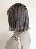 くすみシルバーアッシュ