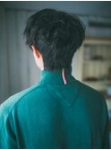 好印象なセンター分けショート
