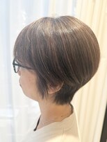 アンベリールフルー(EMBELLIR fleur) 20代30代40代大人可愛いひし形ショートボブ マッシ ユショート