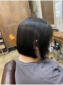 【30代・40代・50代・60代】似合わせボブ/髪質改善メテオカラー