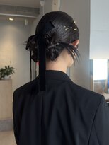 ゼストプラス(ZEST plus) 韓国風カチモリヘアで上品に仕上げるヘアセット:*+