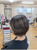 逆アンブレラCOLOR★髪質改善ミルクティベージュ