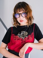 ヘアークラフト(Hair Craft)&nbsp;ボブパーマ×ルーズウェーブ/岡山・問屋町/ブリーチパーマ