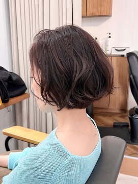 ハット(HUT) 『30~50代』ショート ボブ ショートヘア 白髪ぼかし 233