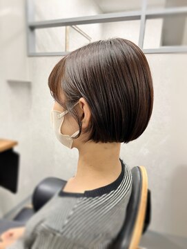 グロウ レランテ(GLOW lelante) 【小顔効果抜群☆】大人丸みショートボブ