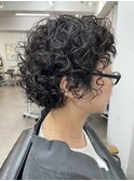 【中目黒】マッシュショートパーマ☆くるくるパーマ大人ショート