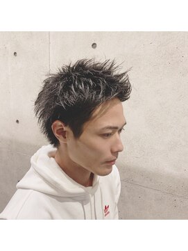 チェレ ブラン 堺東店(Chere brun) スパイキーショート・オリーブベージュ・アップバング