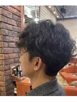 ヘアメイク フレンシア(hair make flencia)&nbsp;扱いやすさ抜群の大人メンズマッシュ【340スタイル】