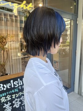 バイエイト 今池(By eight) ボブレイヤー×デザインカラー