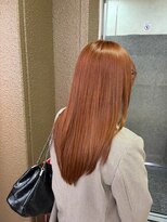 カミエ(kamie) 上品なブラウンロング×トリートメント効果で叶う艶髪