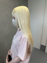 レオクマ 長野(REOKUMA)&nbsp;56. レイヤーカット/デザインカラー/ブリーチ/前髪カット