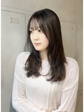 レイ 千葉(Lei) 【Leiハシモト】long layer×olive gray