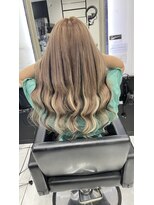 ヘアーデザイン ジェルム(Hair Design germe)&nbsp;ローライトとハイライトのミックスヘア #しのだスペシャル