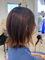 ユーアンドアイ(you & i)&nbsp;結べる長さのくびれボブ｜さりげないイヤリングカラー