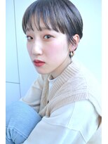 ヌード(NUDE)&nbsp;「NUDE」#小顔 大人かわいい グレージュ   マニッシュショート