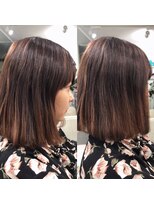 ビーヘアサロン(Beee hair salon)&nbsp;【渋谷エクステ・カラーBeee/安部 郁美】小顔エクステ