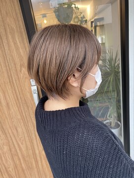 リンフ(Rinf.) 【Rinf.】グレージュハイトーンショート