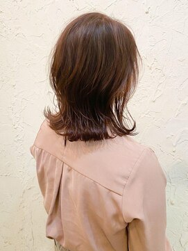 フロール(Flor) 【flor 戸塚】*くびれセミディ+ココアブラウン*