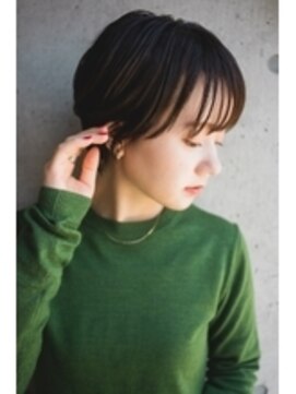 エスト ヘアー アメリ 松戸店(est hair Ameri) 刈り上げ女子＿ 外ハネボブ ＿ネオウルフ＿ ボブカット