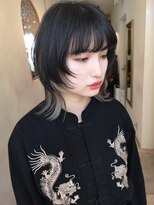 カフ(CAF)&nbsp;CAF松本【コントラストの差のついたインナーカラーウルフ】