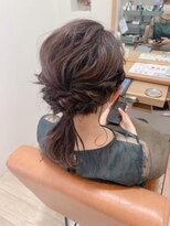リール ヘアー 箱崎店(rire hair) ミディアムヘアアレンジ