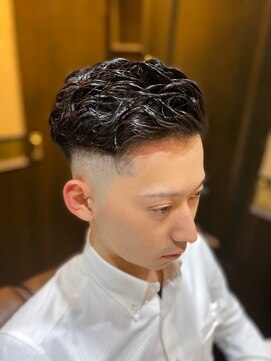 ヒロギンザ 銀座一丁目店(HIRO GINZA) スキンフェードパーマスタイル