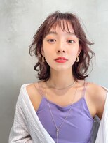 テイラー(Taylor) 【taylor 大宮】ラベンダーブラウン×ゆる巻きボブ