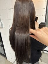 リノア(Linoa) 髪質改善カラー＊アッシュベージュ×ロングレイヤーカット