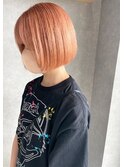 クリアオレンジボブ