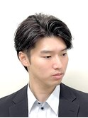 リバースショート/ツーブロック/ビジネス/白髪染め/眉毛