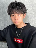 アーリー(Ali'i)&nbsp;ソフトツイストパーマツーブロック刈り上げマッシュウルフ