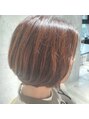 リヴ ヘアーサロン(LiV HAIR SALON)&nbsp;ハイライトを入れて動きがあるスタイルにしてます